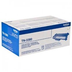 Toner Original BrotherTN3380  de color Negro