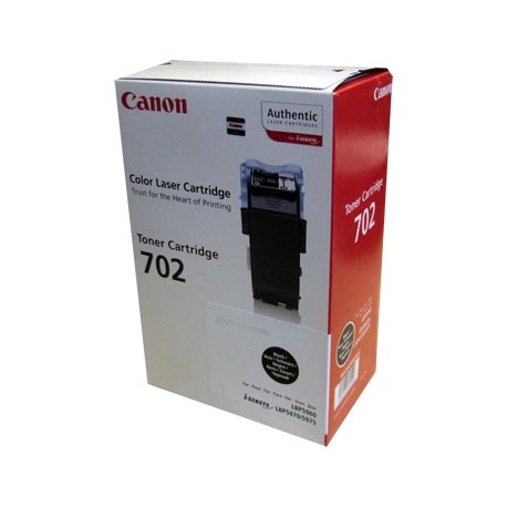 Toner Original  Canon 702 de color Negro
