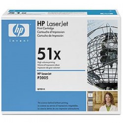 Toner Original   Hp Q7551X de color Negro