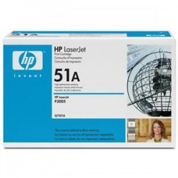 Toner Original   HP Q7551A  de color Negro