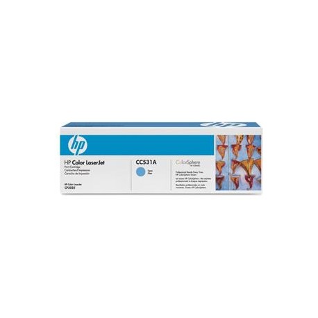 Toner Original  HP CC531A de color CYAN