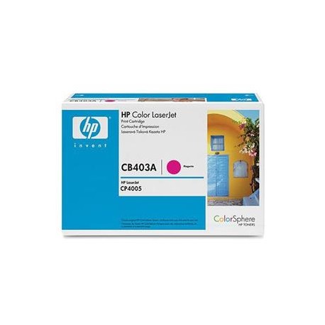 Toner Original  HP CB403A de color Magenta