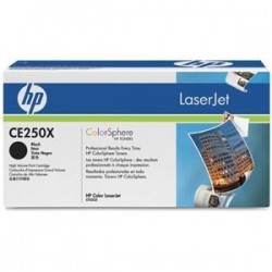 Toner Original  HP CE250X de color Negro