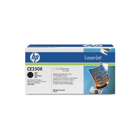 Toner Original  HP CE250X de color Negro