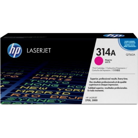 Toner Original  HP Q7563A de color Magenta