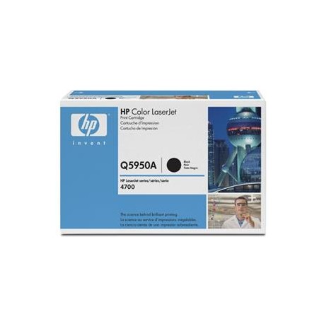 Toner Original  HP Q5950A de color Negro