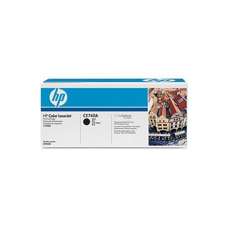 Toner Original  HP CE740A de color Negro