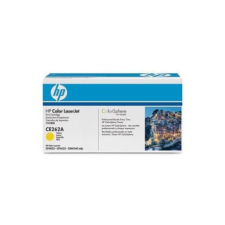 Toner Original  HP CE262A de color Amarillo