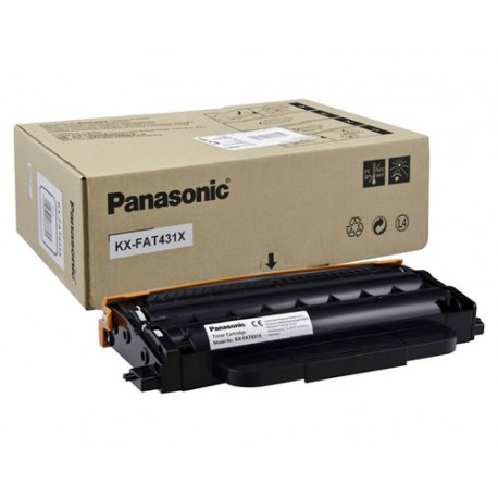 Toner Original  Panasonic KX-FAT431X de color Negro