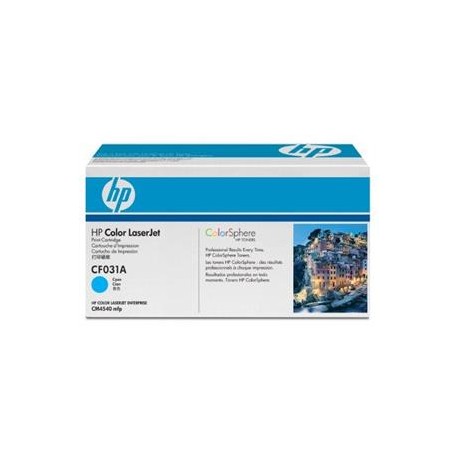 Toner Original  Hp CF031A de color CYAN