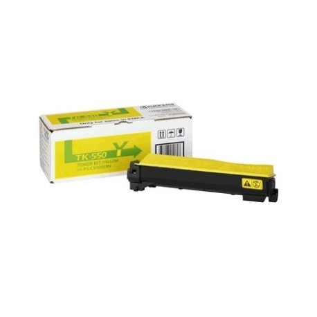 Toner Original  Kyocera TK550 de color Amarillo