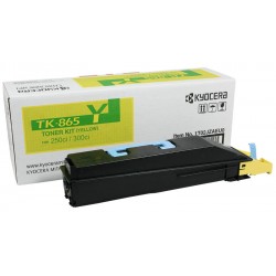 Toner Original  Kyocera TK865 de color Amarillo