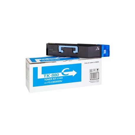 Toner Original  Kyocera TK880 de color CYAN