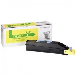 Toner Original  Kyocera TK855 de color Amarillo