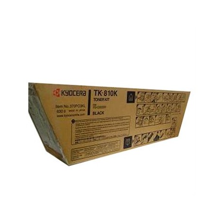 Toner Original  Kyocera TK810K  de color Negro