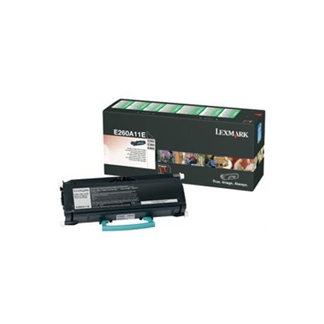 Toner Original Lexmark E260A de color Negro