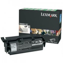 Toner Original Lexmark T650H de color Negro