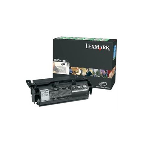 Toner Original Lexmark T650H de color Negro