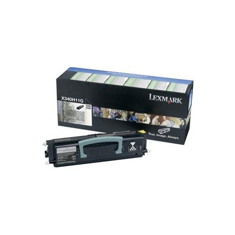 Toner Original Lexmark 340H11G de color Negro