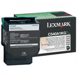 Toner Original Lexmark 540H2K de color Negro