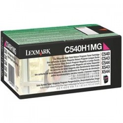 Toner Original Lexmark 540H2M de color Magenta