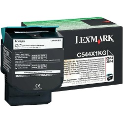 Toner Original Lexmark  C544X2KG de color Negro