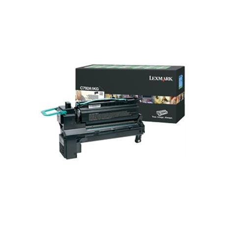 Toner Original Lexmark C792K de color Negro