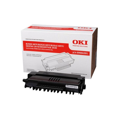 Toner Original OKI B2520 color Negro