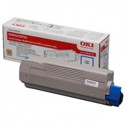 Toner Original OKI C5850C de color CYAN