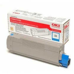 Toner Original OKI C5800C  de color CYAN