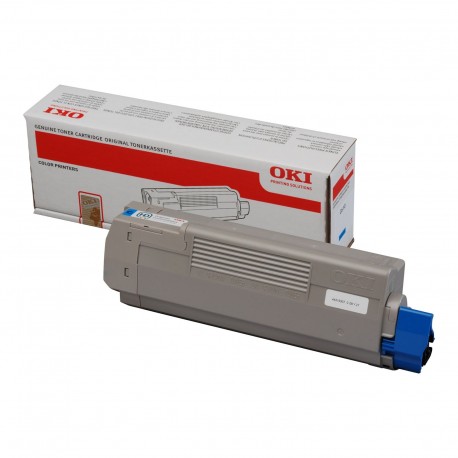 Toner Original OKI C610C de color CYAN