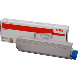 Toner Original OKI C831BK de color Negro