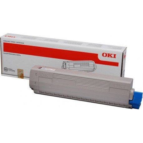 Toner Original OKI C831BK de color Negro