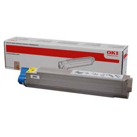 Toner Original OKI C910Y de color Amarillo