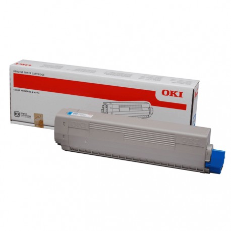 Toner Original OKI C822C color CYAN