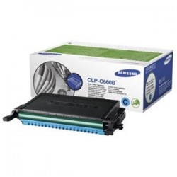 Toner Original  Samsung CLP660 de color CYAN