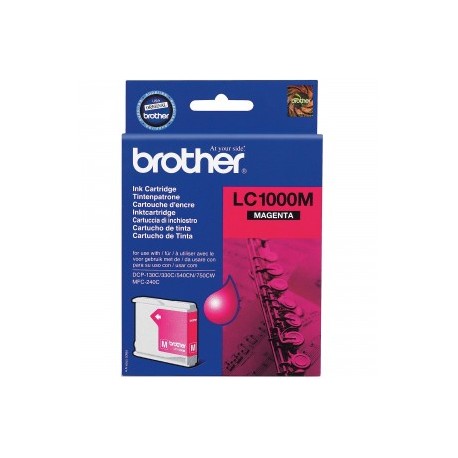 Cartucho tinta original Brother LC1000 MAGENTA