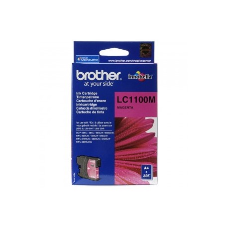 Cartucho tinta original Brother LC1100M Inkjet de color Magenta