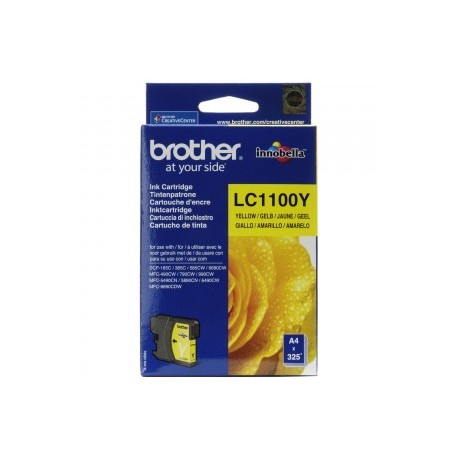 Cartucho tinta original Brother LC1100 AMARILLO