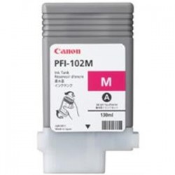 Cartucho tinta original Canon PFI102MBK Inkjet Magenta