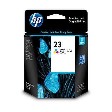 Cartucho tinta original HP23 Inkjet de color NEGRO