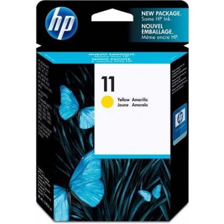 Cartucho tinta original HP 11 Ploter de color Amarillo