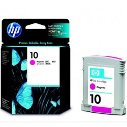 Cartucho tinta original HP 10 Ploter de color Magenta