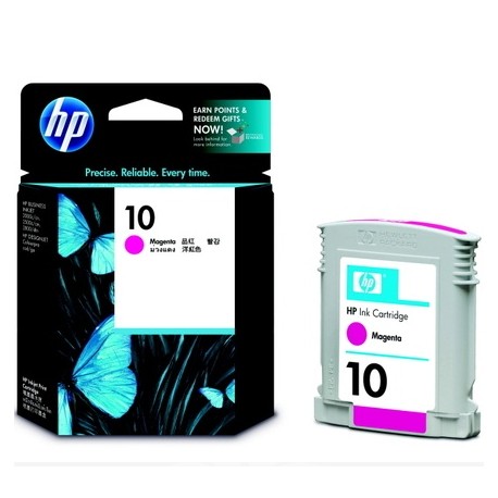 Cartucho tinta original HP 10 Ploter de color Magenta