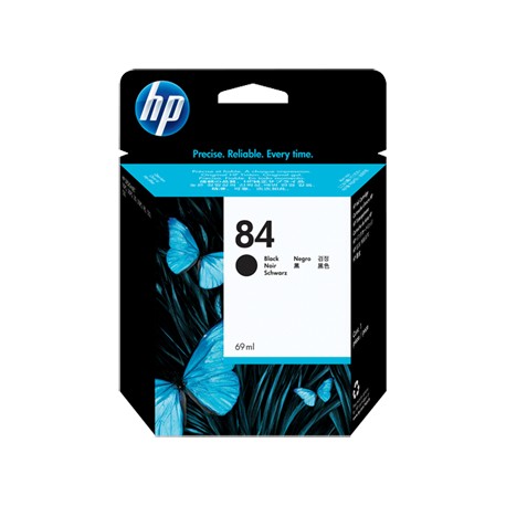 Cartucho tinta original HP 84 Ploter de color Negro