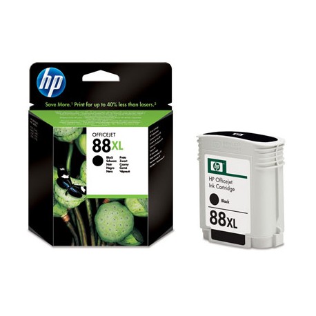 Cartucho tinta original HP 88XL Ploter de color Negro