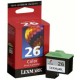 Cartucho tinta original Lexmark 26 Inkjet Color