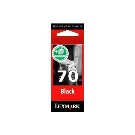 Cartucho tinta original Lexmark 70 Inkjet Negro