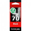 Cartucho tinta original Lexmark 70 Inkjet Negro