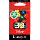 Cartucho tinta original Lexmark 33 Inkjet Color